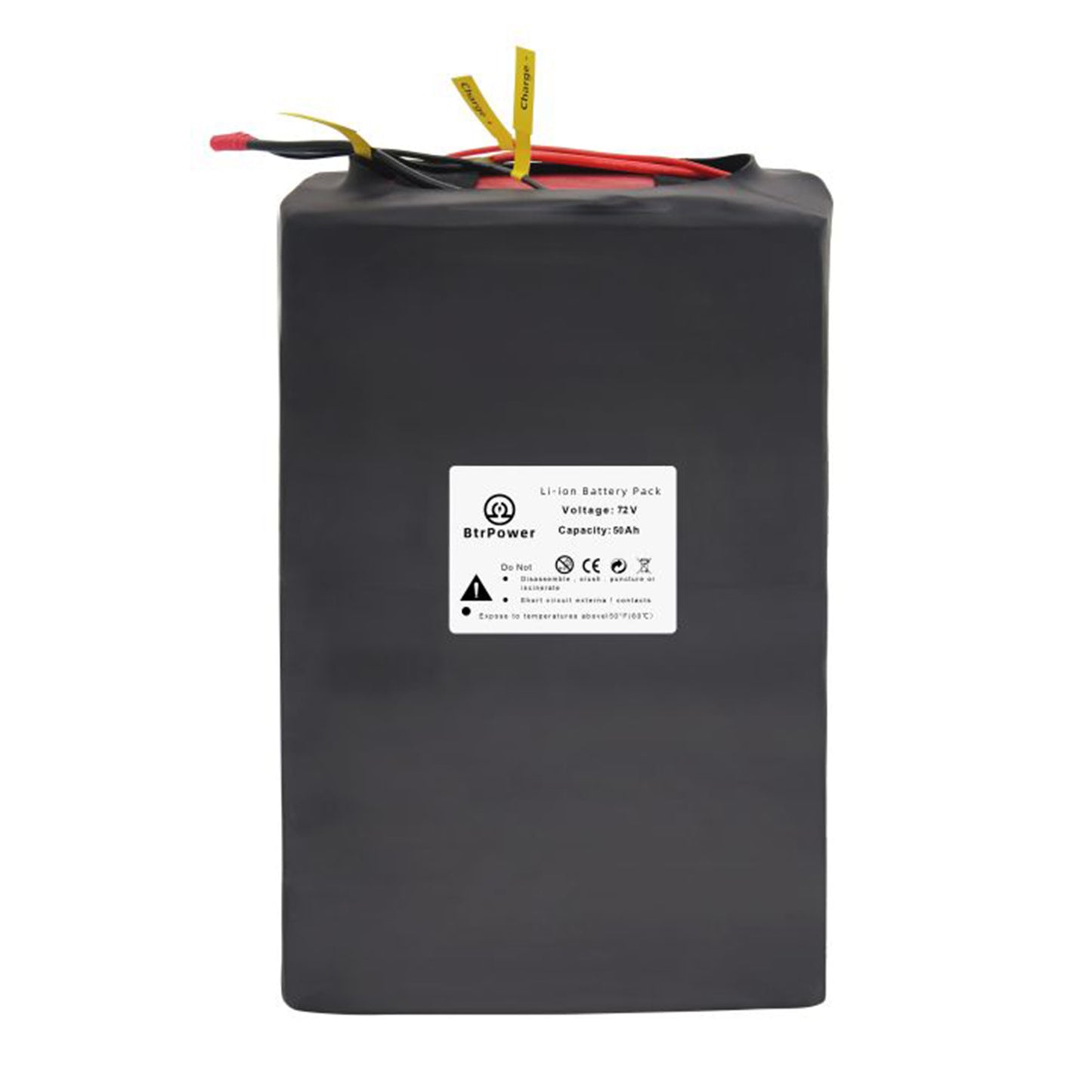 BtrPower Ebike Li-ion Battery 72V 50AH Lithium ion Battery Pack with 80A BMS