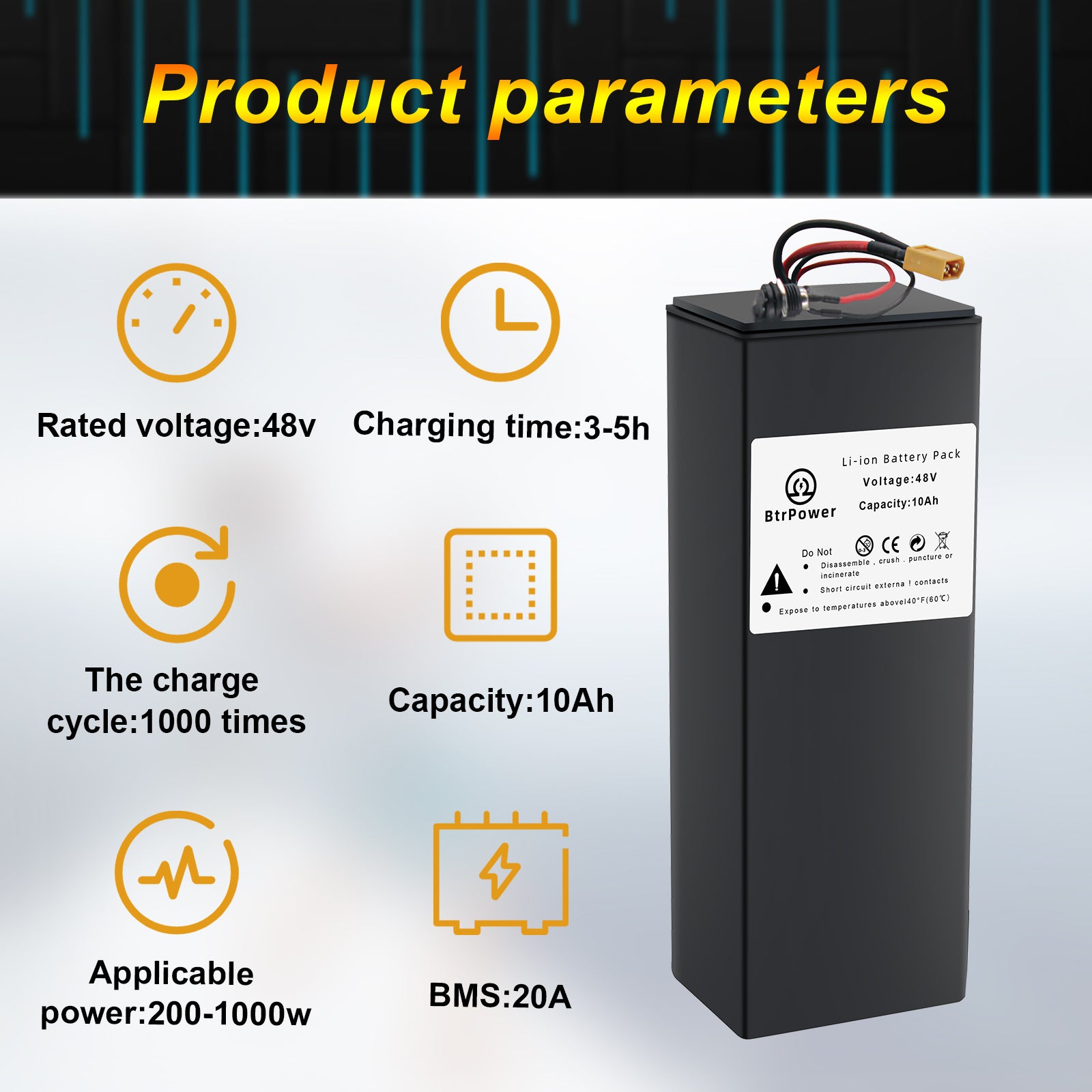 60V Ebike Battery – BtrPower